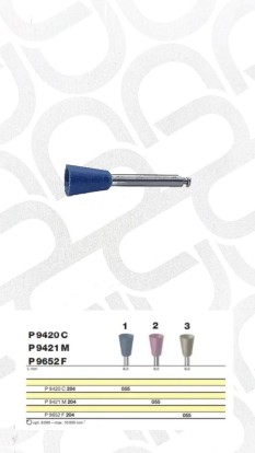 Полировочный бор по керамике 1-я ступень / P 9420 C 204.055, Drendel + Zweiling DIAMANT GmbH, Германия  