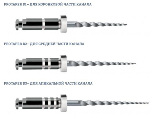 Протейпер машинный для перелечивания  D2 (6 шт.), (Dentsply)