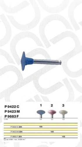 Полировочный бор по керамике 1-я ступень / P 9422 C 204.100, Drendel + Zweiling DIAMANT GmbH, Германия  